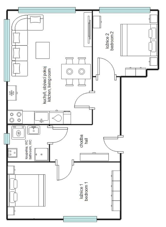 Apartman U Fontany ปอดเยบราดิ ภายนอก รูปภาพ